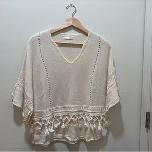 Anthropologie Kaya Tassled Top